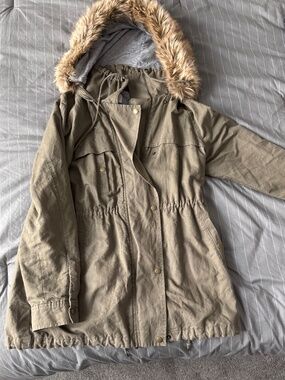 Loft lined cargo jacket